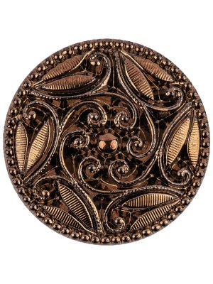 Copper Glass Button – 40L/25.5mm Copper Glass Button – 40L/25.5mm