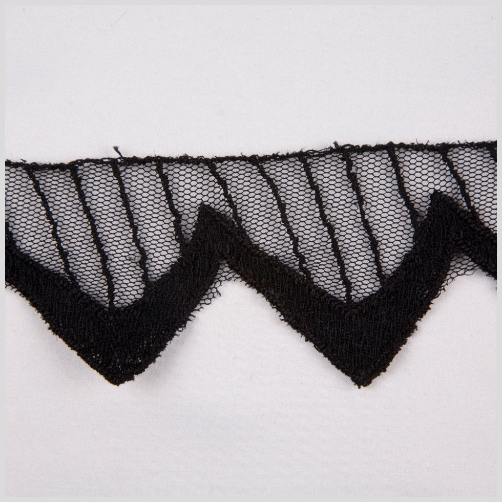 2″ Black Cluny Lace 2″ Black Cluny Lace