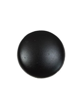 Black Leather Shank Back Button – 30L/19mm Black Leather Shank Back Button – 30L/19mm