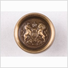 Old Brass Metal Blazer Button – 28L/18mm Old Brass Metal Blazer Button – 28L/18mm