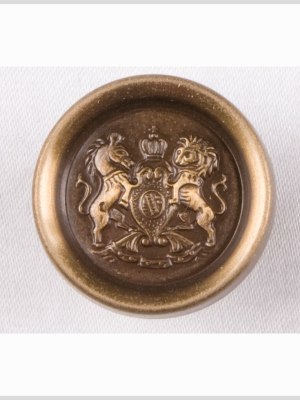 Old Brass Metal Coat Button – 40L/25.5mm Old Brass Metal Coat Button – 40L/25.5mm