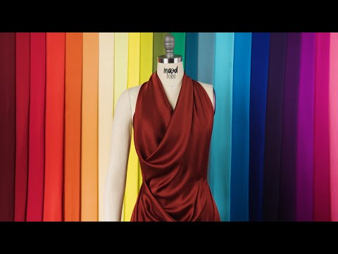 Silk Charmeuse 44″ – Grape – Premium Collection Silk Charmeuse 44″ – Grape – Premium Collection