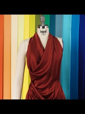 Silk Charmeuse 44″ – Deep Charcoal – Premium Collection Silk Charmeuse 44″ – Deep Charcoal – Premium Collection