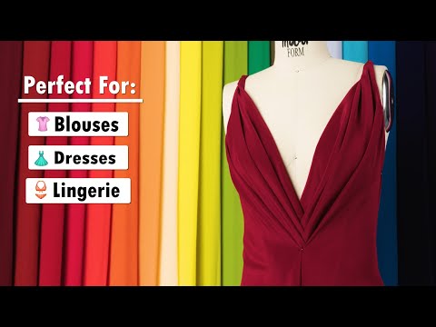 Silk Crepe de Chine – Light Brown – Premium Collection Silk Crepe de Chine – Light Brown – Premium Collection