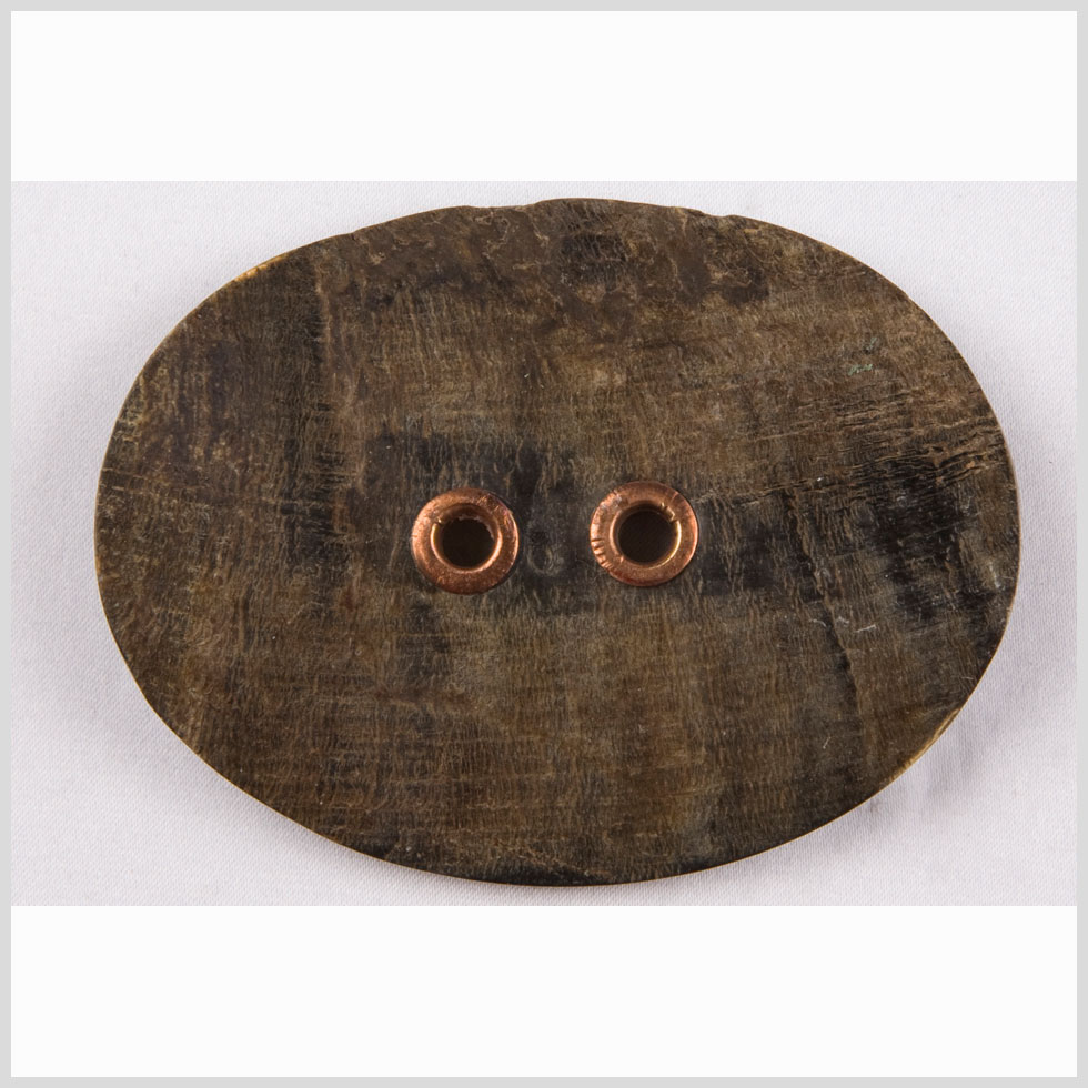 Dark Brown Oversized Horn Button – 120L/76.2mm Dark Brown Oversized Horn Button – 120L/76.2mm