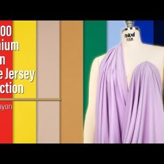 Rayon Matte Jersey – Black – Premium Collection Rayon Matte Jersey – Black – Premium Collection