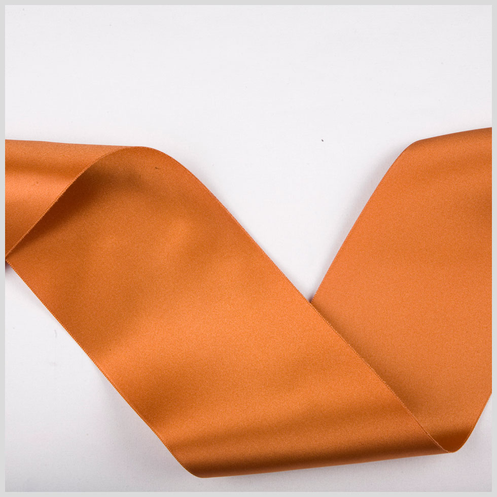 3.75″ Pumpkin Double Face French Satin Ribbon 3.75″ Pumpkin Double Face French Satin Ribbon