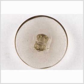 Clear Green Glass Button – 24L/15mm Clear Green Glass Button – 24L/15mm