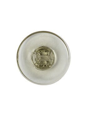 Clear Green Glass Button – 32L/20mm Clear Green Glass Button – 32L/20mm