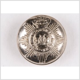 Silver Metal Coat Button – 30L/19mm Silver Metal Coat Button – 30L/19mm