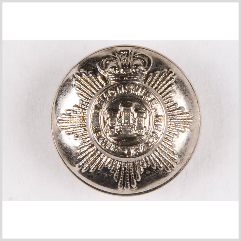 Silver Metal Coat Button – 30L/19mm Silver Metal Coat Button – 30L/19mm