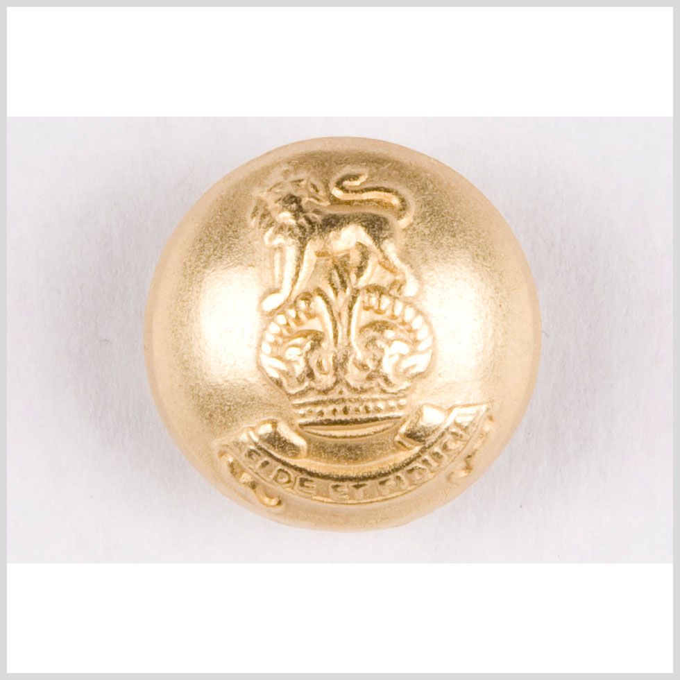Matte Gold Metal Button – 24L/15mm Matte Gold Metal Button – 24L/15mm