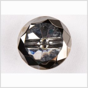 Crystal and Platinum Glass Button – 40L/25.5mm Crystal and Platinum Glass Button – 40L/25.5mm