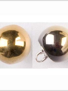 Gold Glass Button – 20L/12.5mm Gold Glass Button – 20L/12.5mm