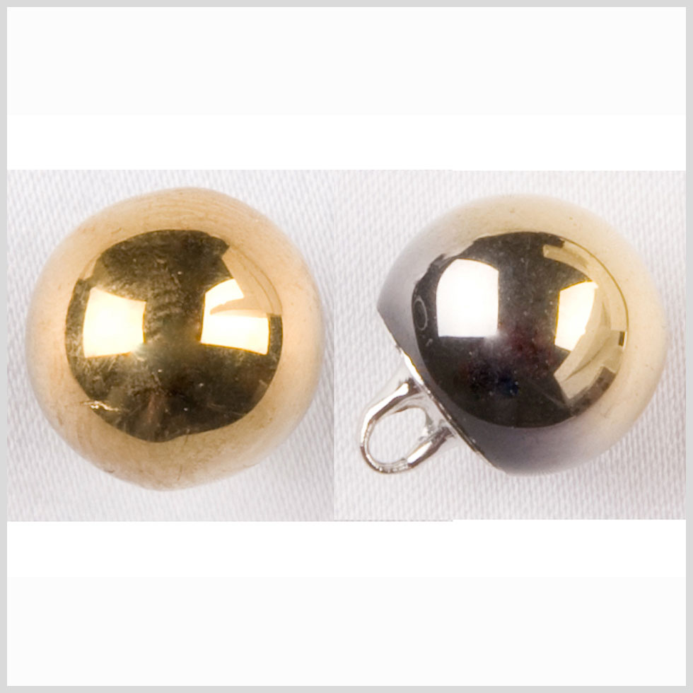 Gold Glass Button – 20L/12.5mm Gold Glass Button – 20L/12.5mm
