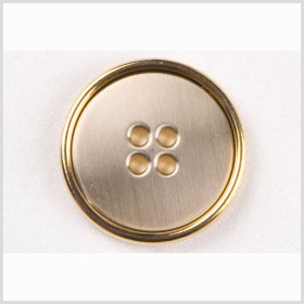 Silver Brass Polished Metal Blazer Button – 24L/15mm Silver Brass Polished Metal Blazer Button – 24L/15mm