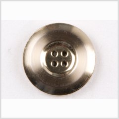 New Silver/Alpaca Metal Coat Button – 44L/28mm New Silver/Alpaca Metal Coat Button – 44L/28mm