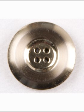 New Silver/Alpaca Metal Coat Button – 54L/34mm New Silver/Alpaca Metal Coat Button – 54L/34mm