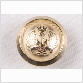 Light Gold Matte New Metal Blazer Button – 36L/23mm Light Gold Matte New Metal Blazer Button – 36L/23mm