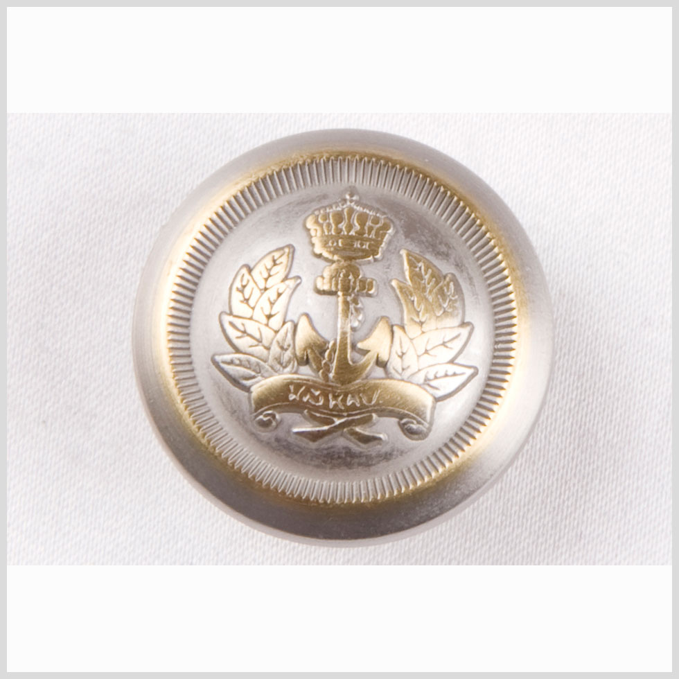 Gray Brass Metal Blazer Button – 24L/15mm Gray Brass Metal Blazer Button – 24L/15mm