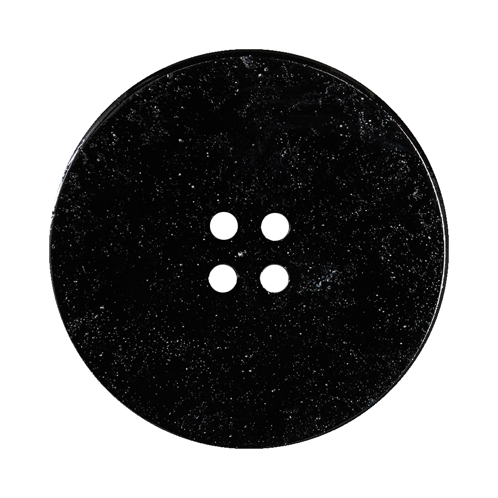 Black/Gold Glass Button – 54L/34mm Black/Gold Glass Button – 54L/34mm