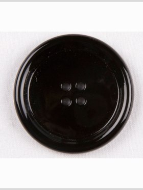 Black Glass Button – 54L/34mm Black Glass Button – 54L/34mm