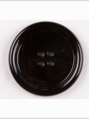 Black Glass Button – 54L/34mm Black Glass Button – 54L/34mm