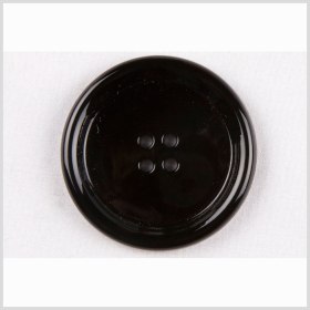 Black Glass Button – 54L/34mm Black Glass Button – 54L/34mm