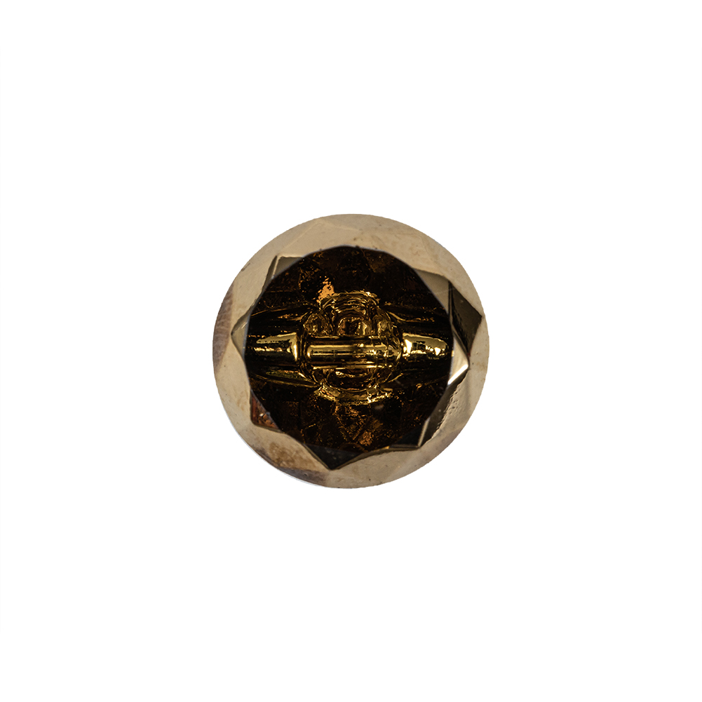 Gold Glass Button – 24L/15mm Gold Glass Button – 24L/15mm