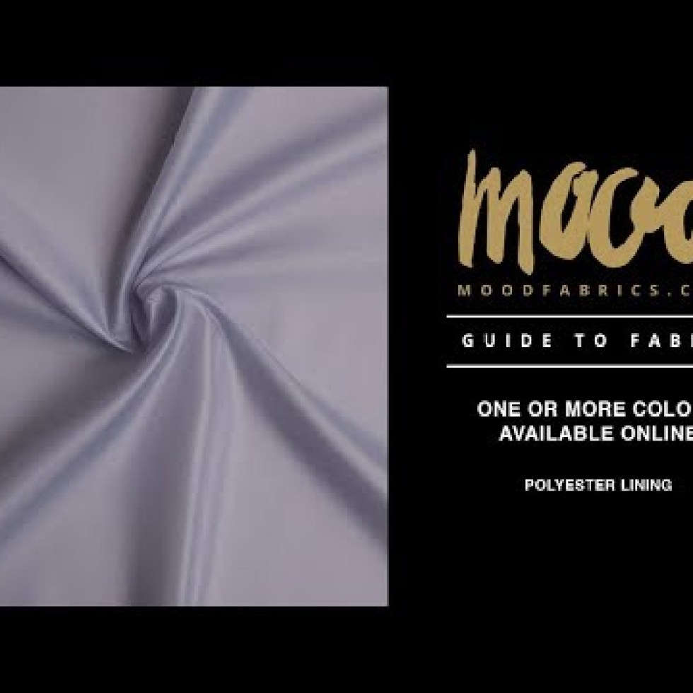 Polyester Lining Fabric – Medium Gray – Margot Collection Polyester Lining Fabric – Medium Gray – Margot Collection