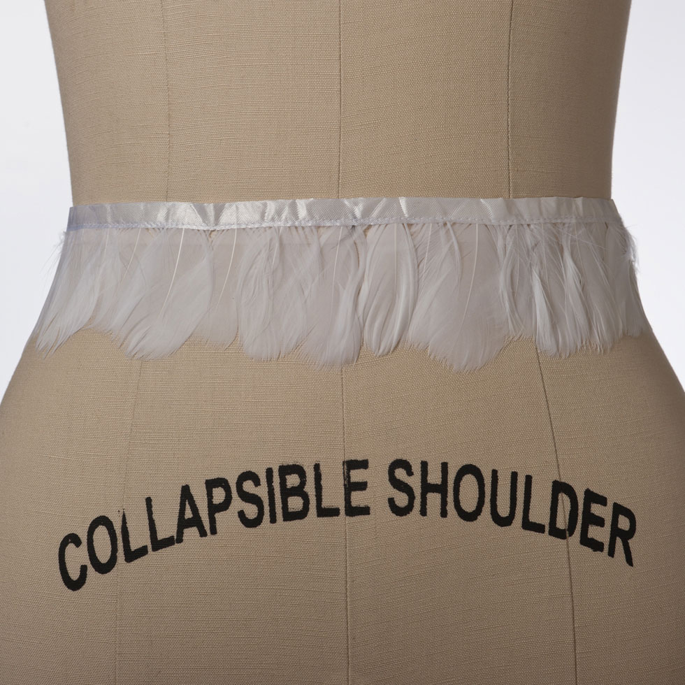 1.875″ White Goose Fringe 1.875″ White Goose Fringe