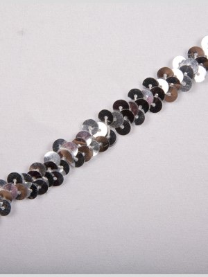 3/8″ Silver Stretch Sequin 3/8″ Silver Stretch Sequin