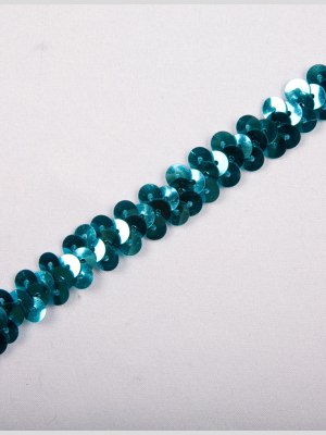3/8″ Aquamarine Stretch Sequin 3/8″ Aquamarine Stretch Sequin