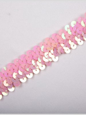 1″ Pink Stretch Sequin 1″ Pink Stretch Sequin
