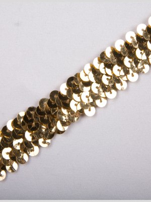 1″ Gold Stretch Sequin 1″ Gold Stretch Sequin