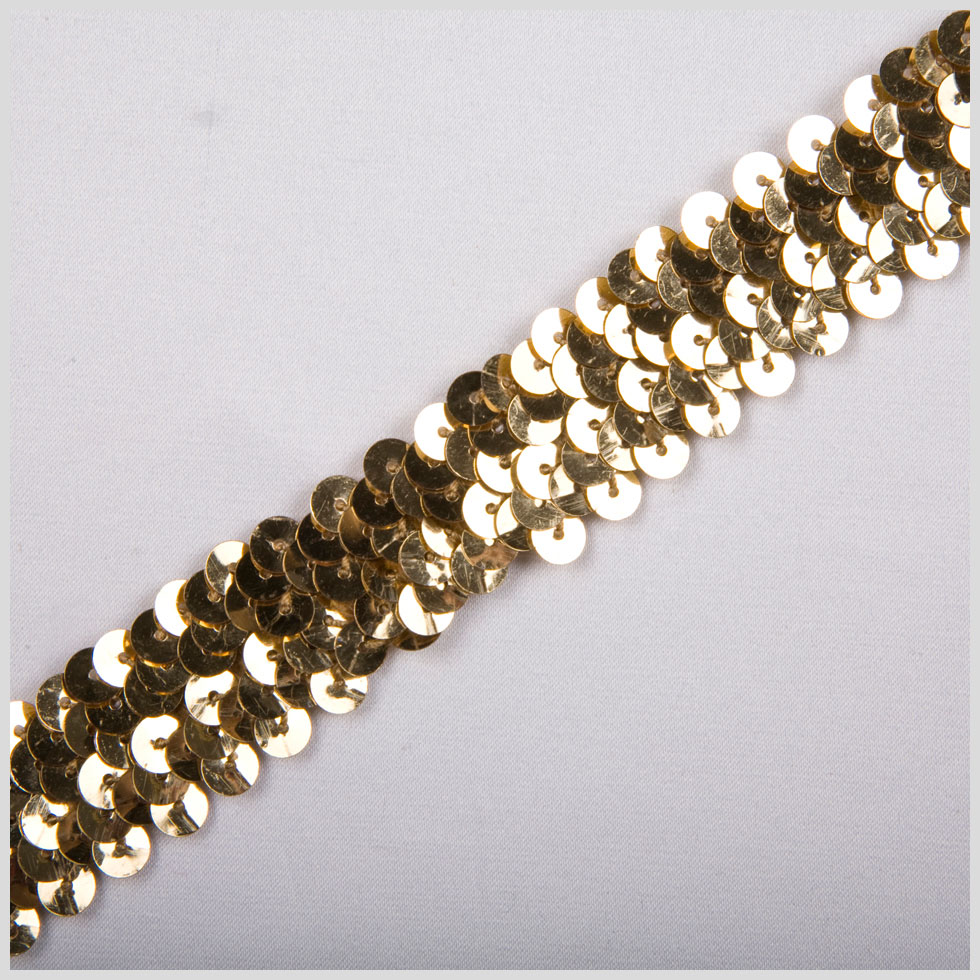1″ Gold Stretch Sequin 1″ Gold Stretch Sequin
