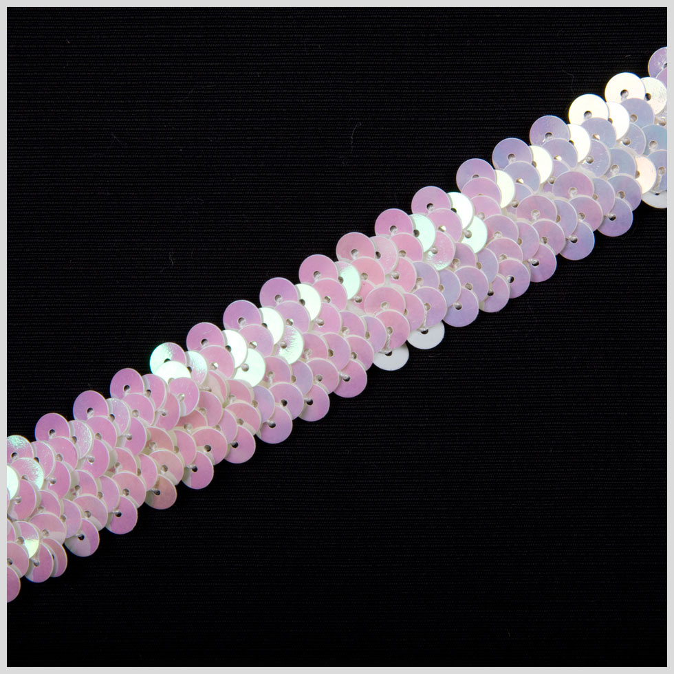 1″ White Stretch Sequin 1″ White Stretch Sequin