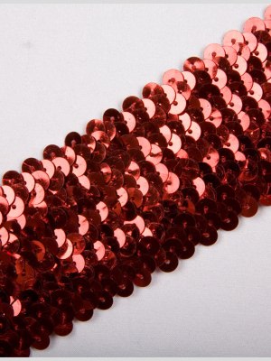 1.75″ Red Stretch Sequin 1.75″ Red Stretch Sequin