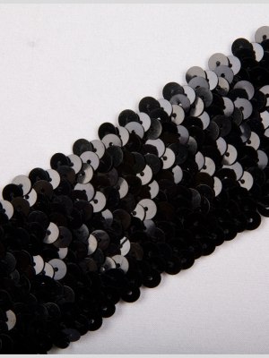 1.75″ Black Stretch Sequin 1.75″ Black Stretch Sequin