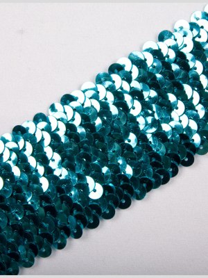 1.75″ Turquoise Stretch Sequin 1.75″ Turquoise Stretch Sequin