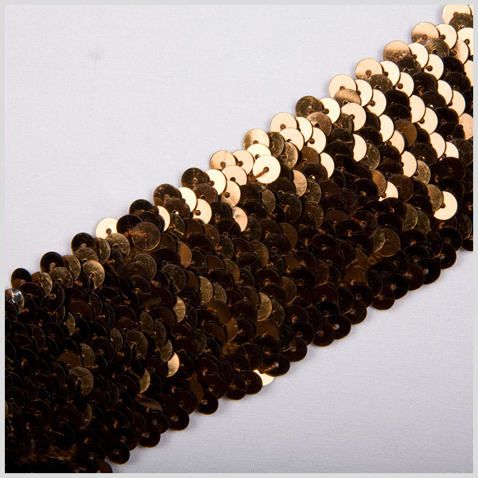 1.75″ Brown Stretch Sequin 1.75″ Brown Stretch Sequin