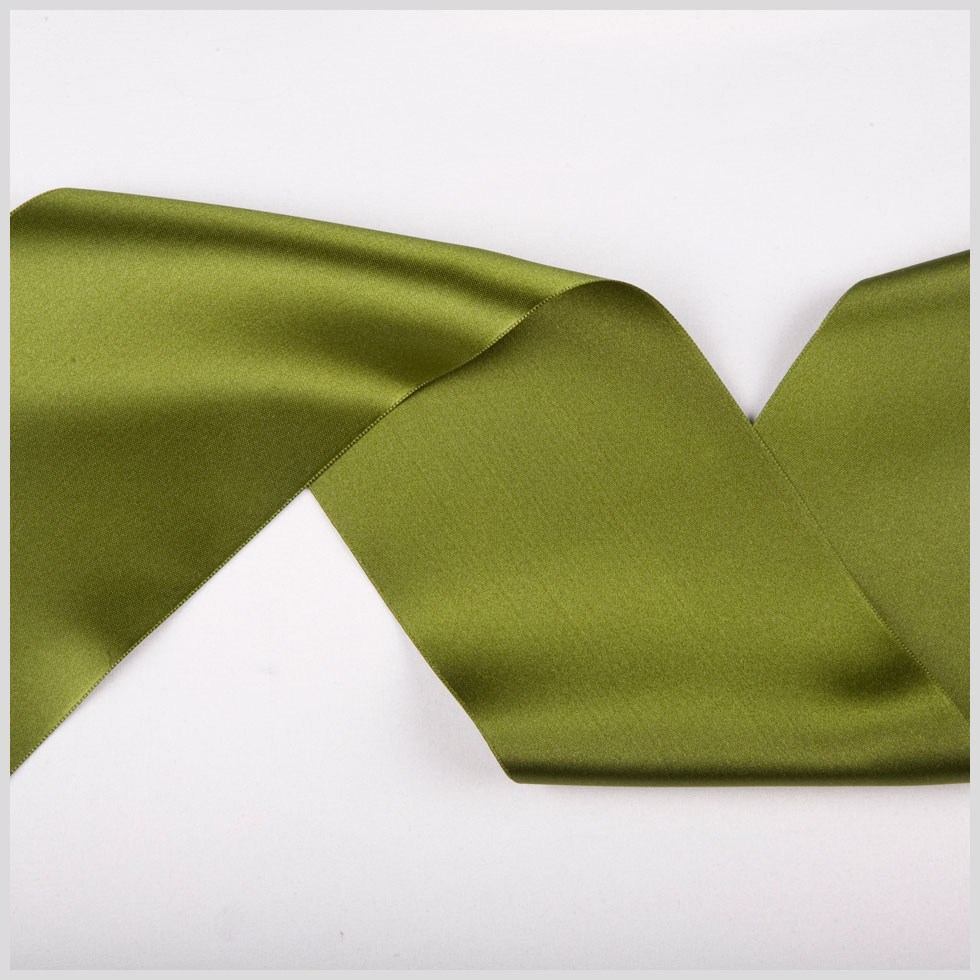3.75″ Green Double Face French Satin Ribbon 3.75″ Green Double Face French Satin Ribbon