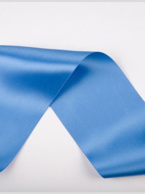 3.75″ French Blue Double Face French Satin Ribbon 3.75″ French Blue Double Face French Satin Ribbon