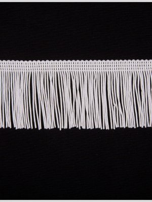 White Chainette Fringe – 2″ White Chainette Fringe – 2″