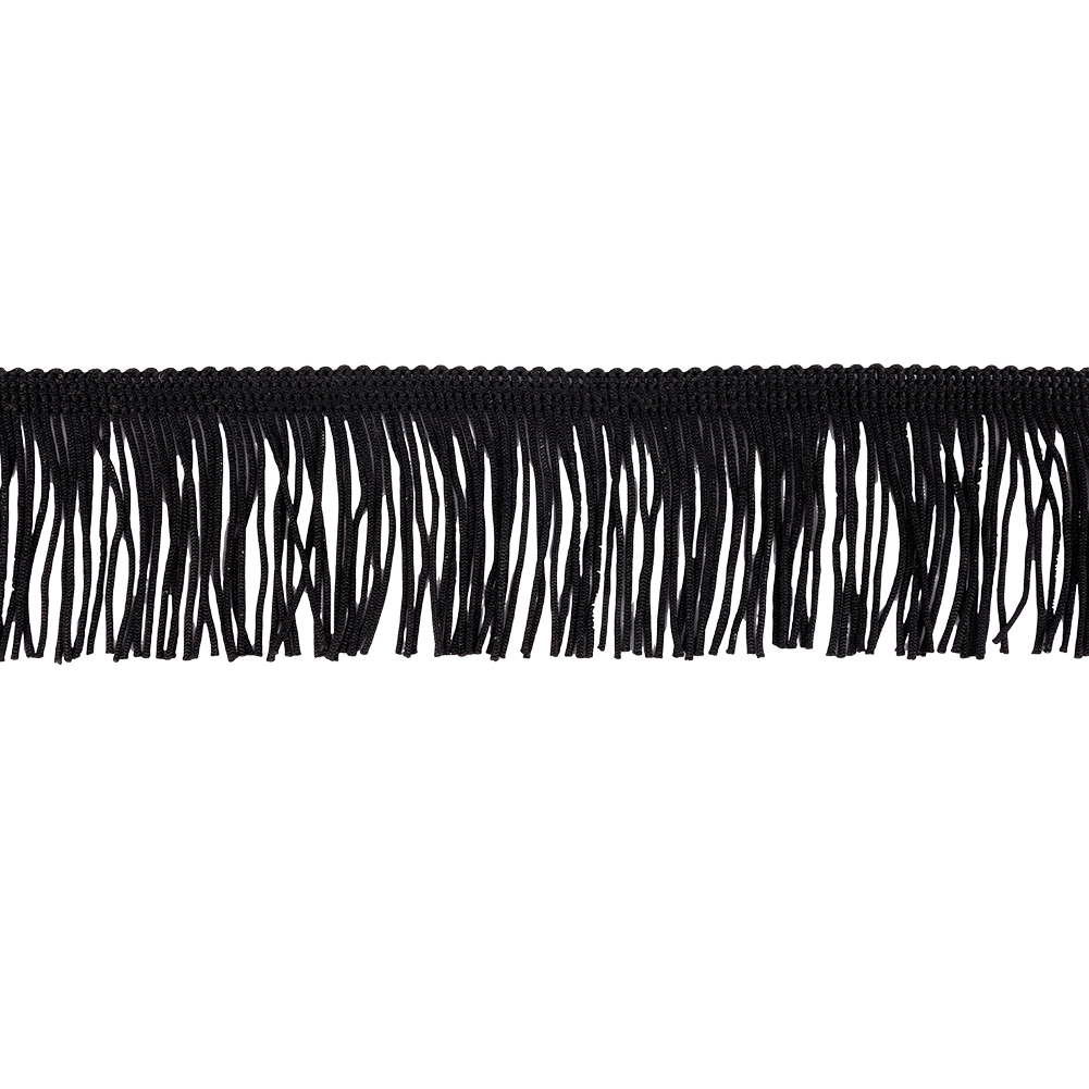 Black Chainette Fringe – 2″ Black Chainette Fringe – 2″