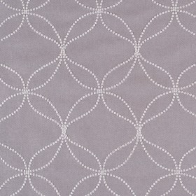 Silver Embroidered Geometric “Menswear” Poly Silver Embroidered Geometric “Menswear” Poly