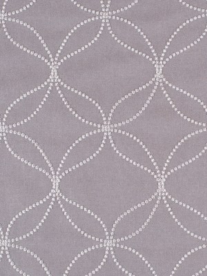 Silver Embroidered Geometric “Menswear” Poly Silver Embroidered Geometric “Menswear” Poly