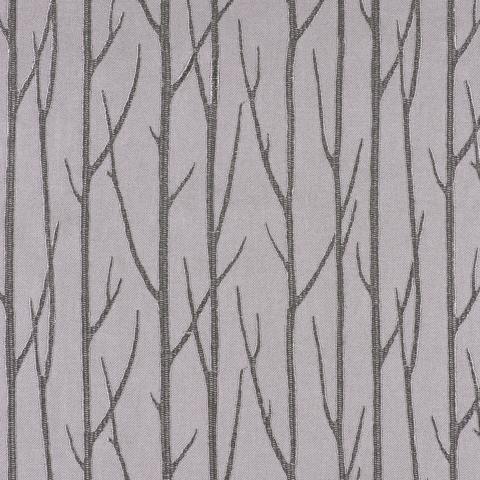 Silver Embroidered Trees “Menswear” Poly Silver Embroidered Trees “Menswear” Poly