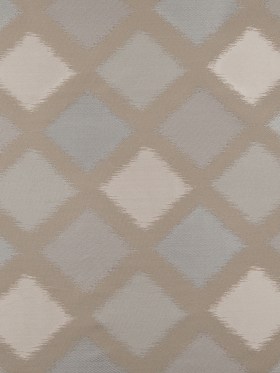Beige and Silver Double-Wide Diamond Woven Beige and Silver Double-Wide Diamond Woven