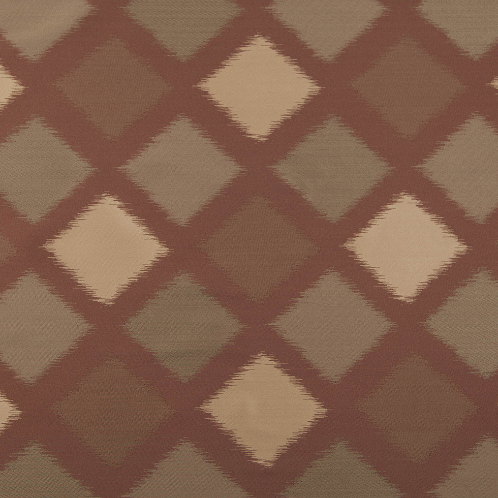 Tan and Red Double-Wide Diamond Woven Tan and Red Double-Wide Diamond Woven